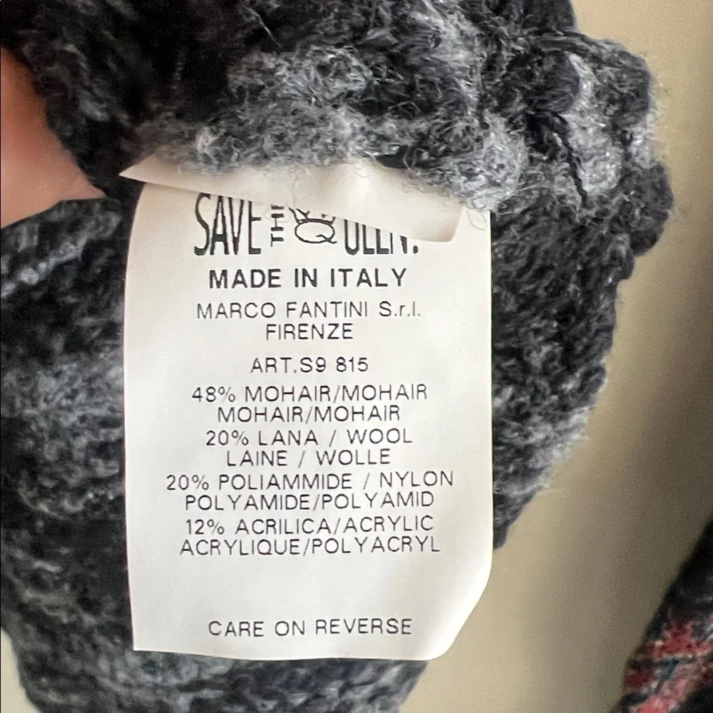 Save the Queen Mohair Blend Y2K Style Cardigan - Picture 11 of 15